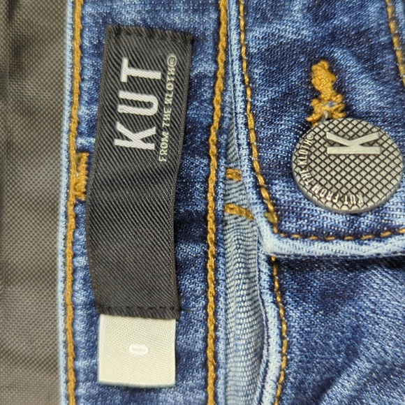 KUT from the Kloth Catherine Slouchy Boyfriend sz 0 - Picture 3 of 8
